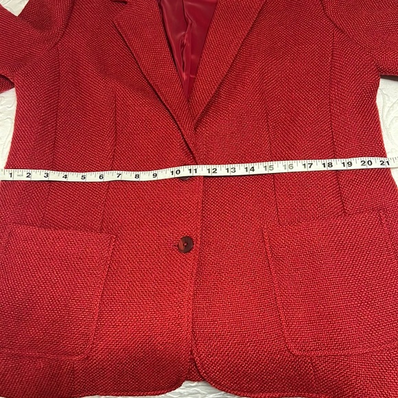J.Jill tweed wool blend jacket blazer - Picture 8 of 9
